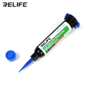 กาว UV RL-035D เเข็งสำหรับงานซ่อมบอดี้เเละปุ่มสวิตช์