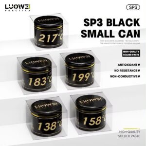 ตะกั่วเหลว LUOWEI LW-SP3 Black Solder Paste 30g